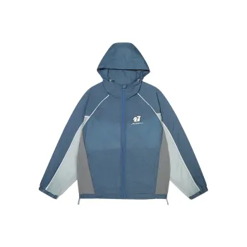 Guuka x Matsui Breathable Quick Dry UV Protection Sun Protection Clothing Unisex Blue