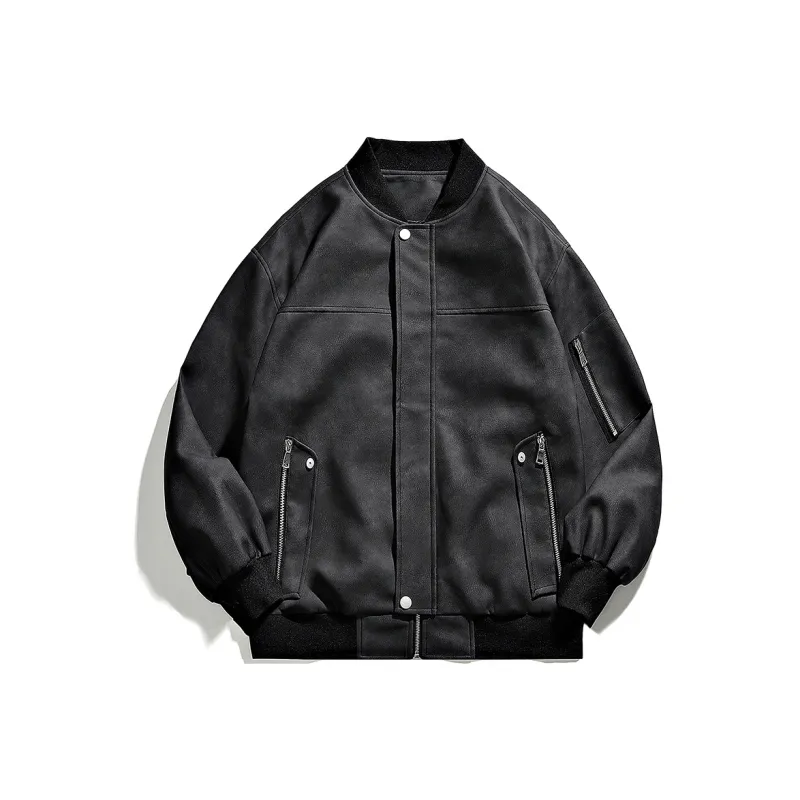 NOTFORMAD Leather Jacket Unisex-2
