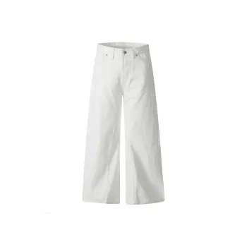IMHM Jeans Unisex Symplocaceae White