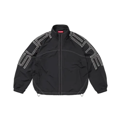 Supreme Spellout Embroidered Track Jacket SS25