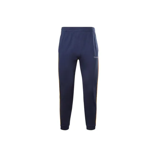 Reebok Te Piping Jogger Knitted Sports Pants Men's Blue