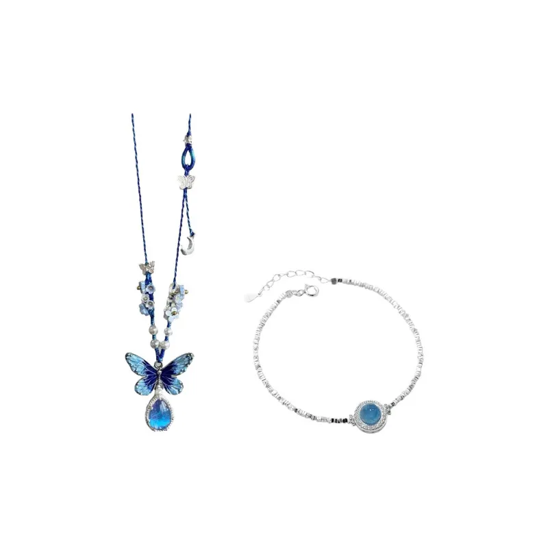 MIDNIGHT MOMENT Alloy Necklaces Women's-6