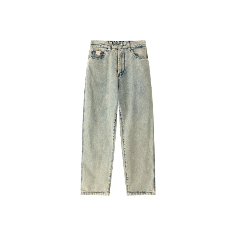Rabbit House Spring And Fall Jeans Men's-0