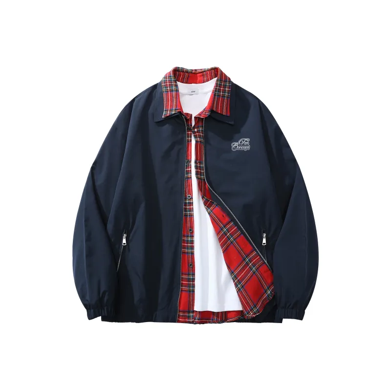 TITH Jackets Coats Unisex Light Blue-5