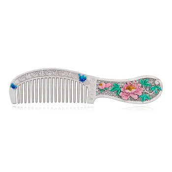 Yu Yin 999 Fine Silver Comb Women's