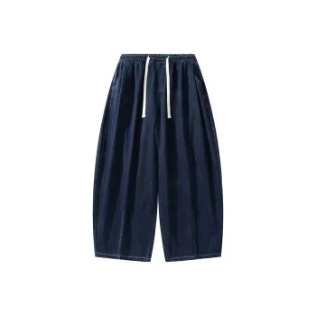 YINLEI Jeans Men Dark Blue