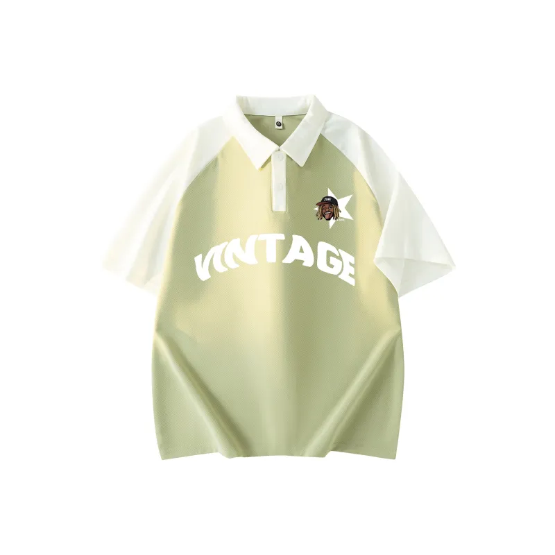 FAKE VINTAGE Polo Shirts Unisex-4