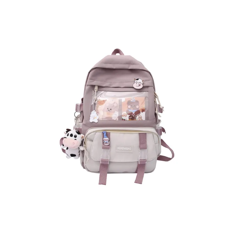 CARTELO Nylon Backpack Regular Women's Multicolor-6
