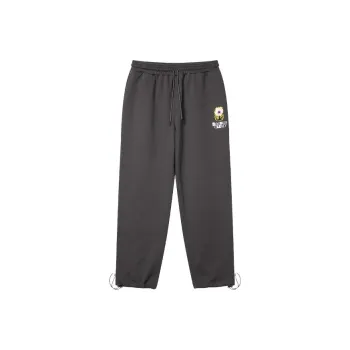 Round Two Knitted Sweatpants Unisex Dark Gray