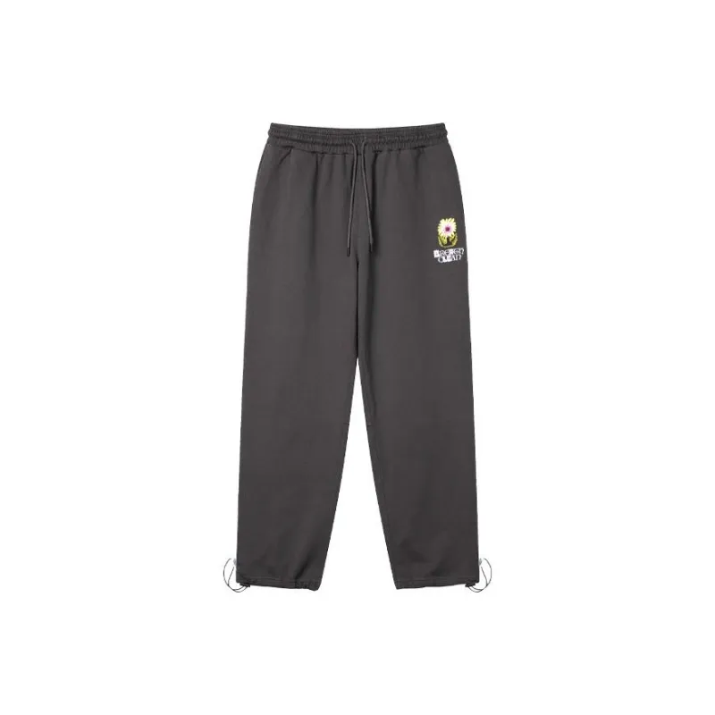 Round Two Knitted Sweatpants Unisex Dark Gray-0