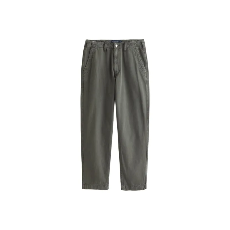Abercrombie＆Fitch Jeans Men Dark Olive-0