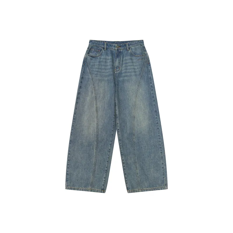 Heartboon Jeans Unisex Denim Blue-0