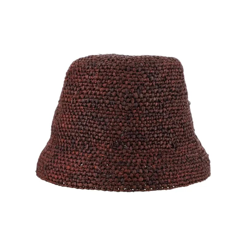 Jacquemus Raffia Bucket Hats Women's Brown-2