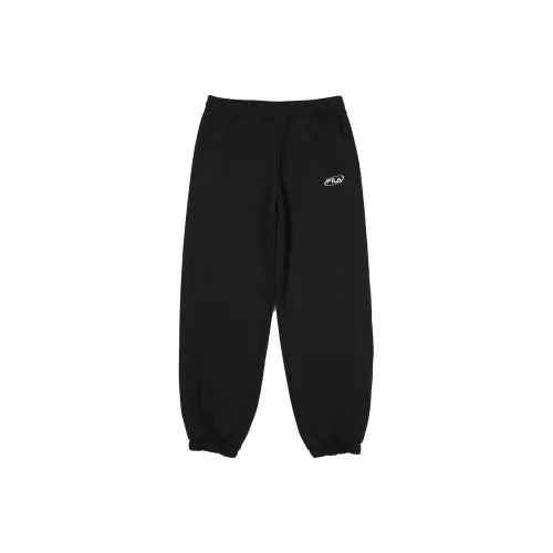 FILA Knitted Sweatpants Unisex Black