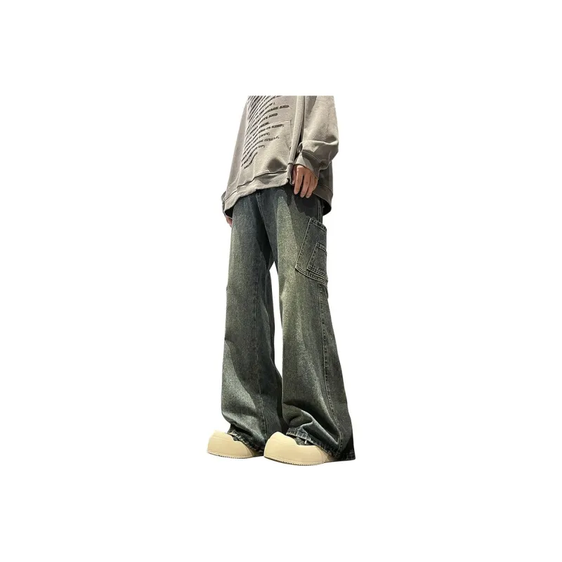 Menglaini Jeans Unisex-3