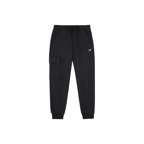 New Balance Knitted Sweatpants Men Black