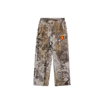 Balenciaga SS23 Knitted Sweatpants Loose Fit Men's Gray