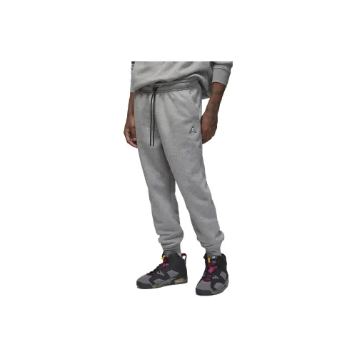 Jordan Knitted Sweatpants Men's Gray