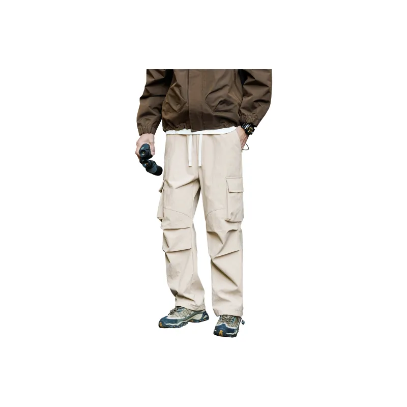 ELNHEN Cargo Pants Unisex Purple-18