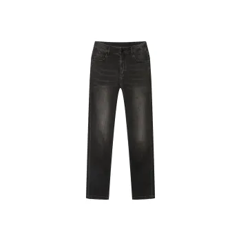 TCH Jeans Unisex Black With Silver Logo