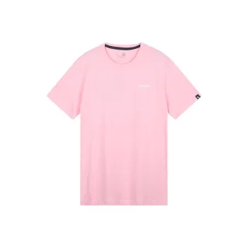 QIAODAN Sports Life Collection T Shirt Men's White Elm Pink