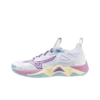 Wave Momentum Women's Mizuno 3 'White Purple Blue'