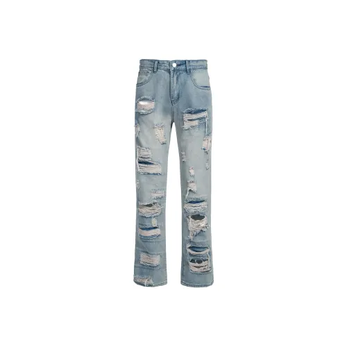 YearnObtainRainbow Jeans Unisex Blue