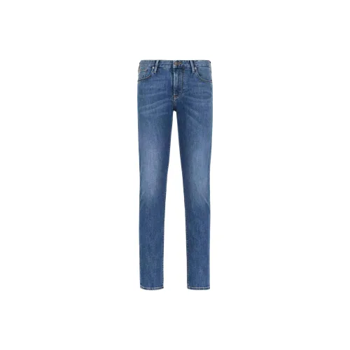 EMPORIO ARMANI J06 Slim fit Washed 11.5 oz Comfort denim Jeans