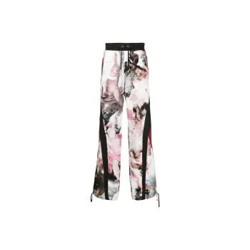 BALMAIN Pastel Printed Drawstring Track Pants