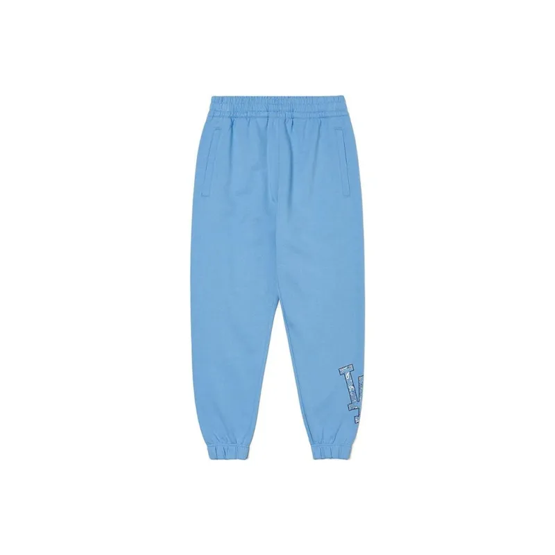 MLB Paisley Knitted Sweatpants Unisex Blue-0