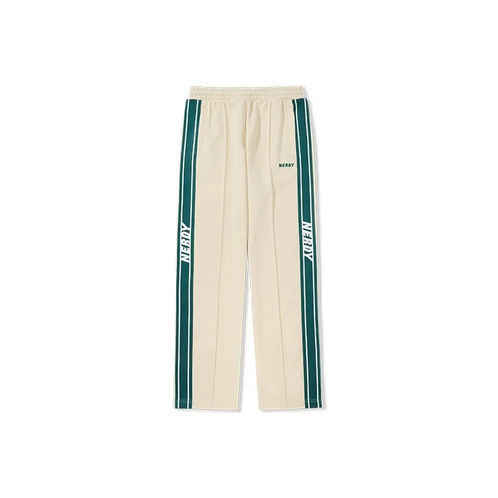 NERDY Casual Pants Unisex Beige-0
