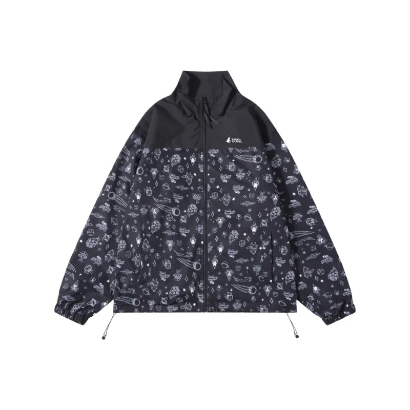 TREK&TRAVEL Jackets Coats Unisex Black-0