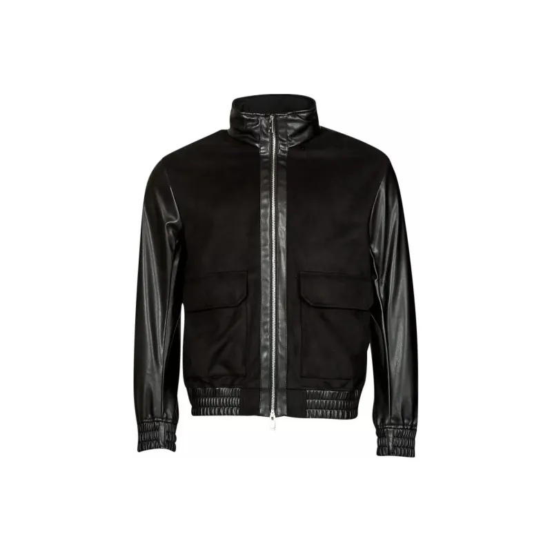 ARMANI EXCHANGEAE Jackets & Coats Men Black-0