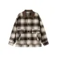 Apricot Coffee Plaid