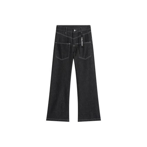 XINYINSU Jeans Unisex Black