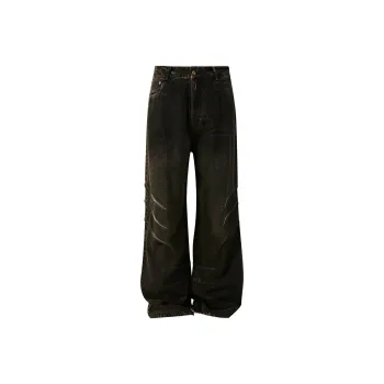 PASET Jeans Unisex Black