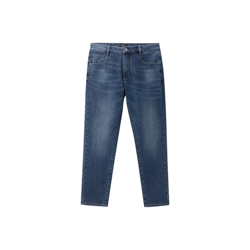 HLA Jeans Men Blue Gray Denim Gradient Medium D3-0