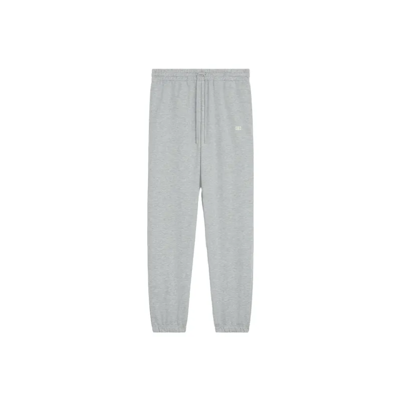 CELINE Triomphe Loose Track Pants In Cotton And Cashmere-0