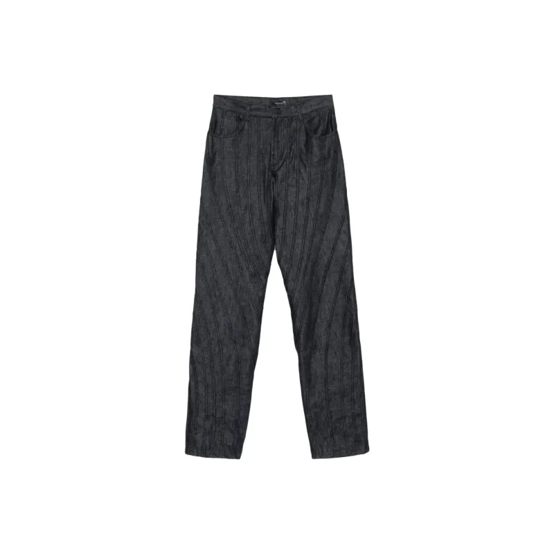 Mugler Seam detail Jeans-0