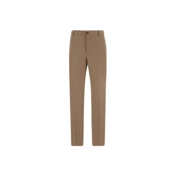 VERSACE Casual Pants Men Coffee