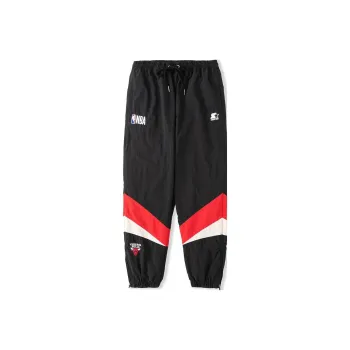 STARTER x NBA Knitted Sports Pants Men's Black