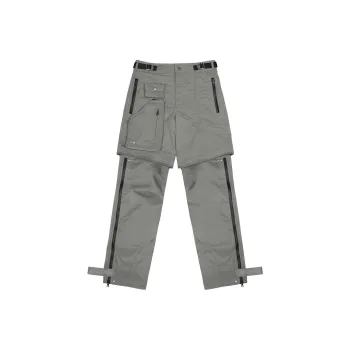 FARFROMWHAT FW22 FAR Far 3d Pocket Detachable Pants formal Gray Casual Pants Unisex Gray