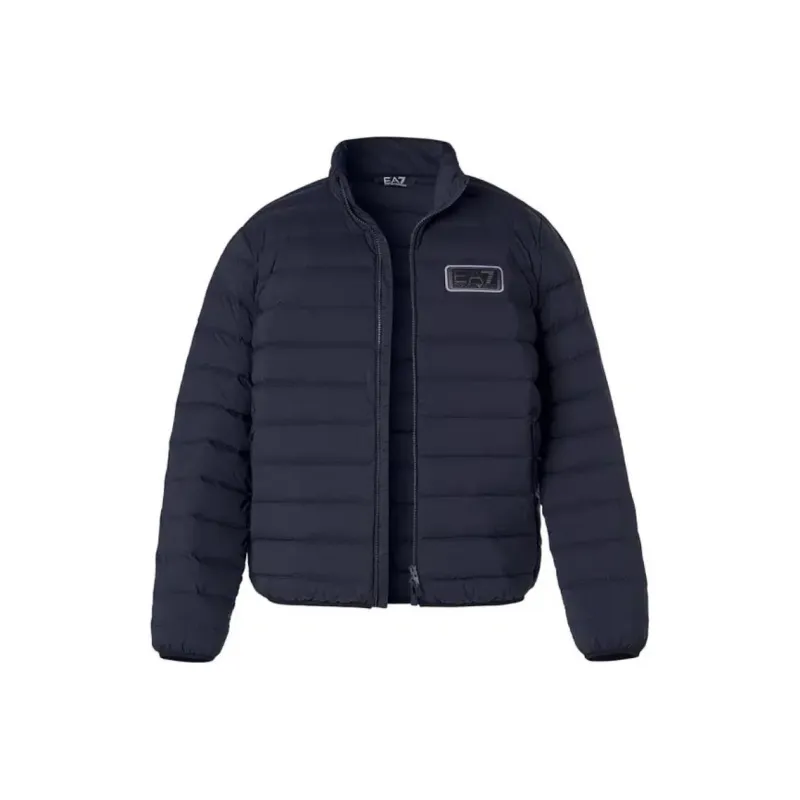 EMPORIO ARMANI EA7 Down Jacket Men's Marine Blue-0