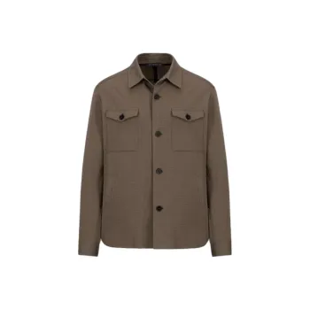 HARRIS WHARF LONDON Jackets Coats Men's Brown