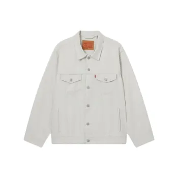 Levi's Jackets Coats Men's Gray White