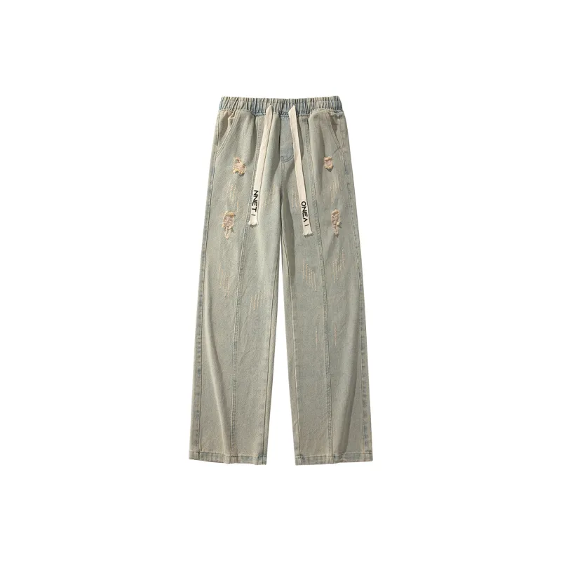 ONEANNET Jeans Unisex Yellow Mud-0