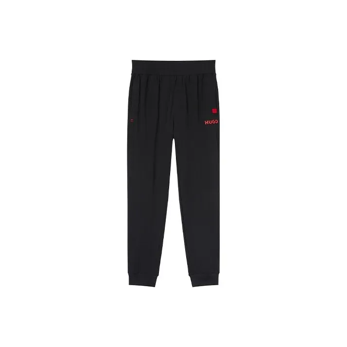 HUGO BOSS Knitted Sweatpants Men Black-0