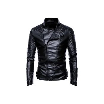 LISENPOK Leather Jackets Unisex