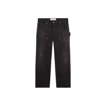 Golden Goose Straight Leg Distressed Pants