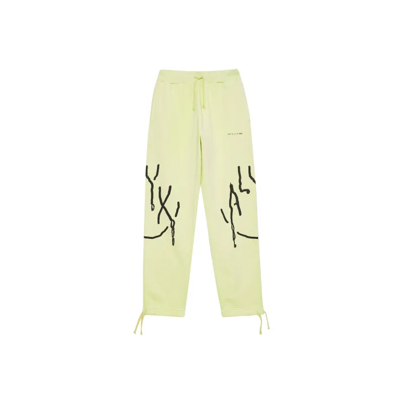 1017 ALYX 9SM Knitted Sweatpants Men Yellow-0